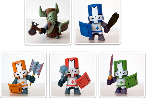 Castle Crasher Figures Are Tiny Hunks Of Pure Joy Topless Robot