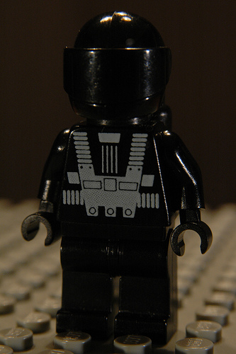 lego black astronaut