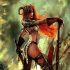header red sonja cover by nebezial