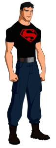 Conner Kent as he is in the Yong Justice cartoon